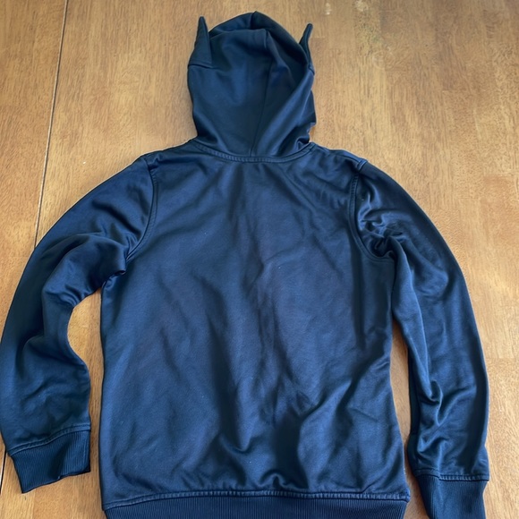 Boy’s 🦇 BATMAN Bundle Size 8; face mask zipper hoodie two pair of pajamas Lego - Picture 5 of 13